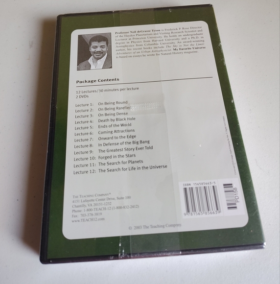 The Great Courses My Favorite Universe New Sealed DVD & Guidebook Science/Math - Picture 2 of 4
